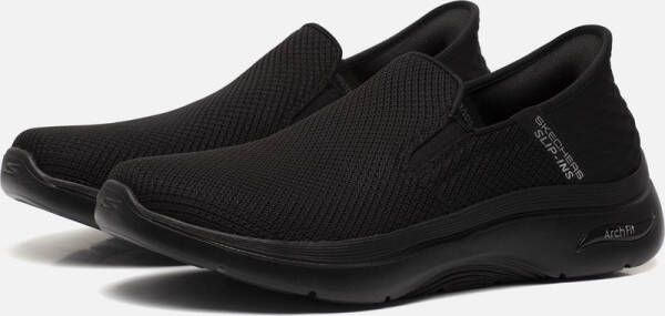 Skechers Hands Free Slip-In Glide Step 2 heren sneaker Zwart
