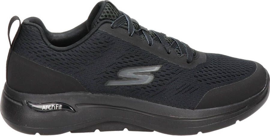 Skechers GO WALK ARCH FIT-IDYLLIC Mens Black Black - Foto 2