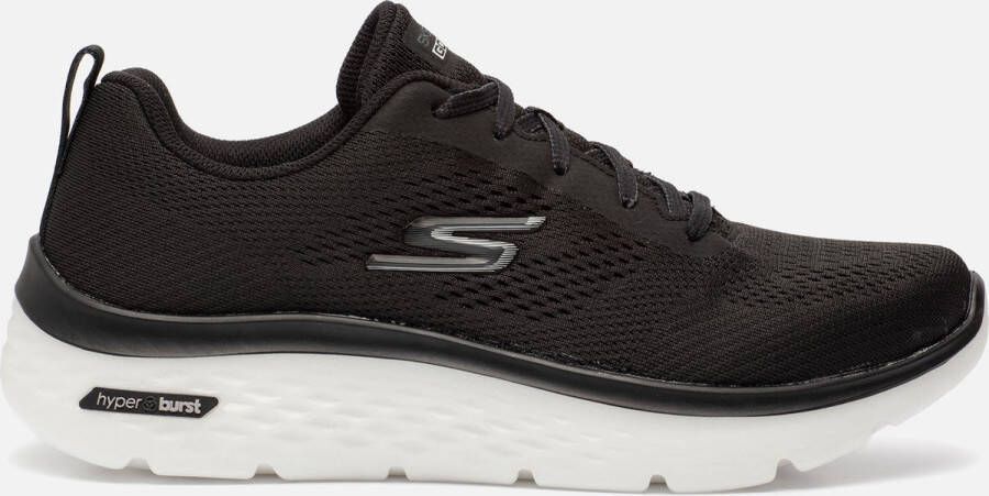 Skechers Heren Hyper Burst Mesh Veterschoenen Black Heren