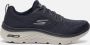 Skechers GOwalk Hyper Burst sneakers blauw Textiel - Thumbnail 1