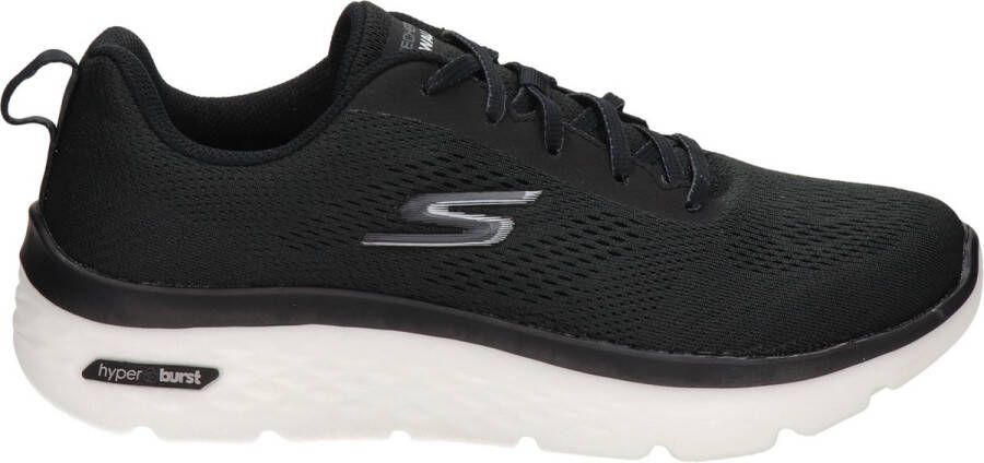 Skechers Heren Hyper Burst Mesh Veterschoenen Black Heren
