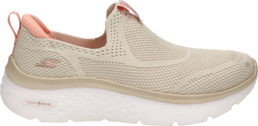 Skechers Go Walk Hyper Burst Solar Winds Sportief beige