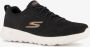 Skechers Go Walk Joy dames sneakers zwart - Thumbnail 1