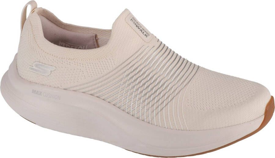 Skechers Go Walk Max Walker Sally 125052-NAT Vrouwen Wit Sneakers Sportschoenen