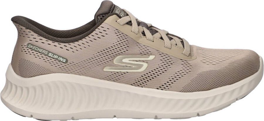 Skechers Go Walk Now Hands Free Slip-Ins heren sneaker Taupe