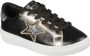 Skechers Goldie Star Shines Meisjes Sneakers Black - Thumbnail 1