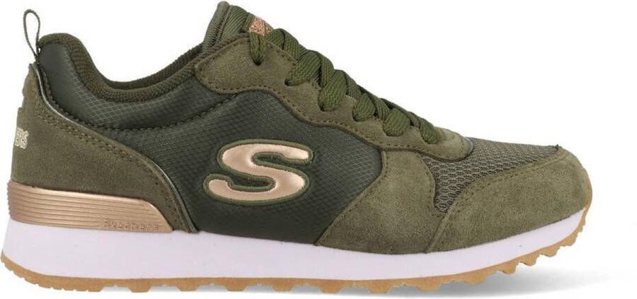 Skechers Og 85 Goudn Gurl Dames Sneakers Olijfgroen