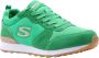 Skechers OG 85 Goldn Gurl Sneakers groen Textiel Dames - Thumbnail 4