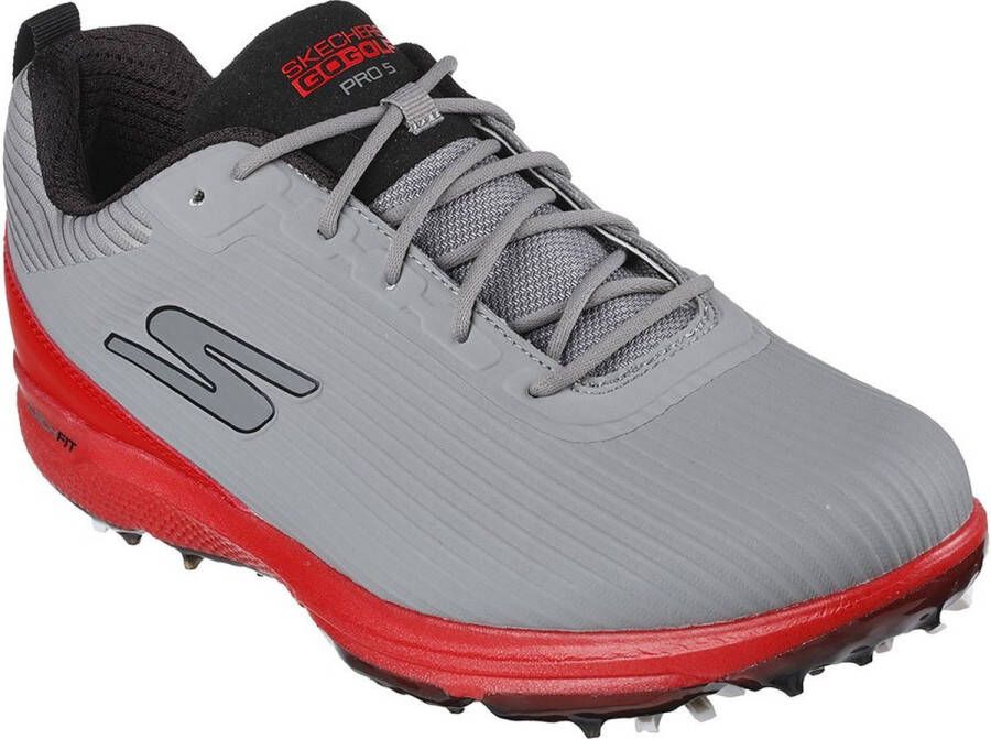 Skechers Golf Go Golf Pro 5 Hyper Golfschoenen Grey Red Heren