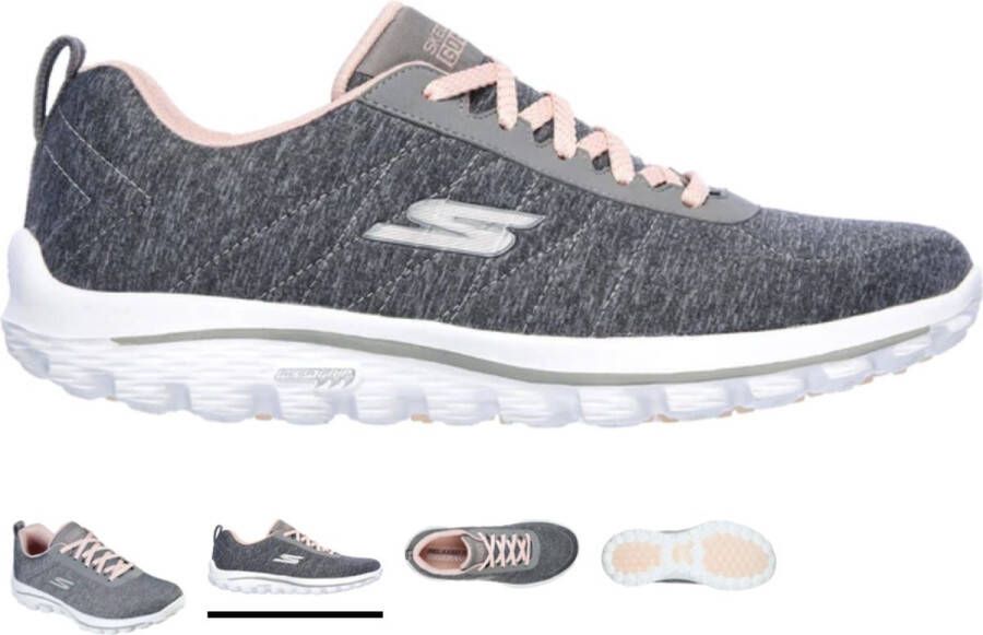 Skechers Golf Sketchers Go Golf Sportschoen Grijs Roze