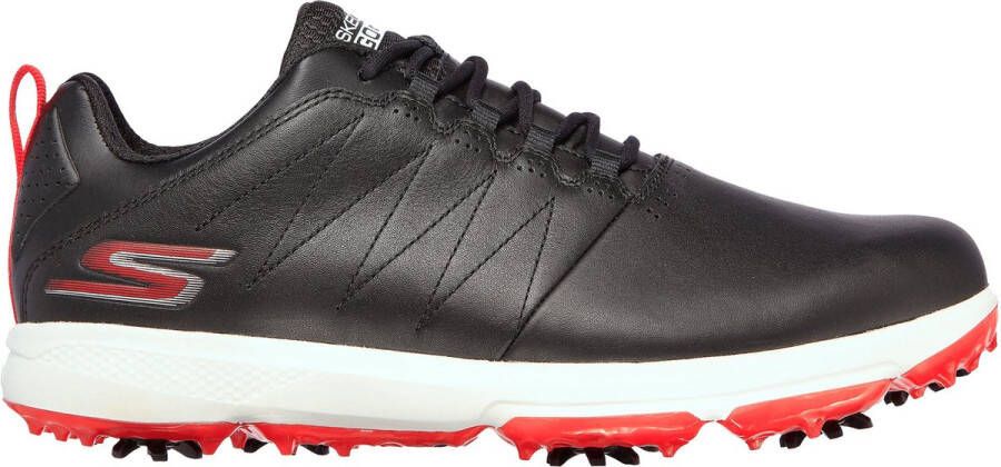 Skechers Golfschoenen zwart Leer Heren Go Golf Pro 4-Legacy Black Red