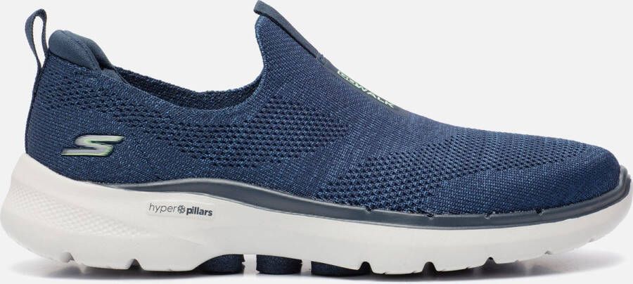 Skechers GOwalk 6 instappers blauw