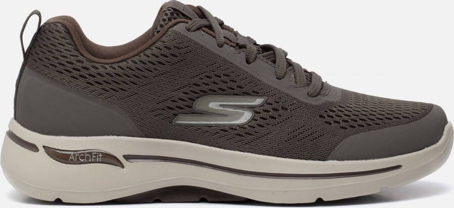 Skechers Go Walk Arch Fit Idyllic Heren Sneakers Taupe