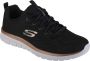 Skechers Graceful-Get Connected 12615-BKGD Vrouwen Zwart Sneakers Sportschoenen - Thumbnail 1