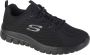 Skechers Sneakers Graceful Get Connected Vrijetijdsschoen lage schoen veterschoen in schoenwijdte G (wijd) - Thumbnail 1