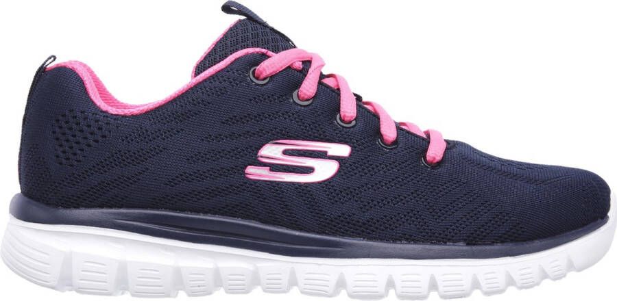 Skechers Sportschoenen Dames GRACEFUL-GET CONNECTED 12615 NVHP Navy Hot Pink