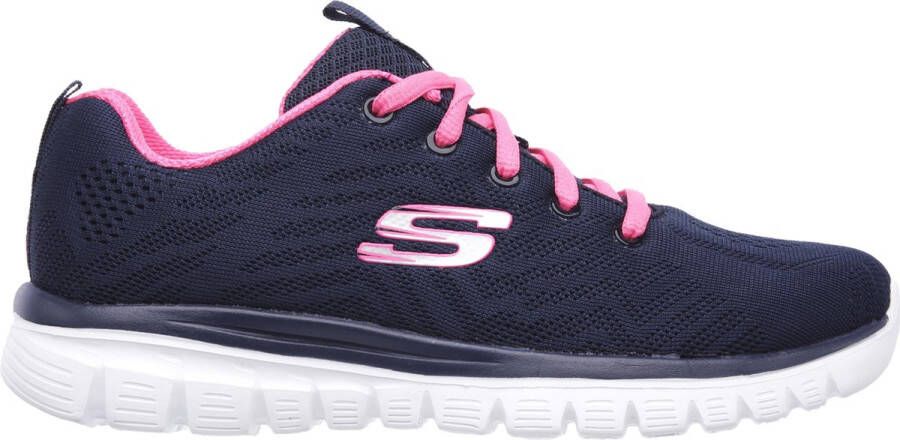 Skechers Graceful Get Connected dames sneakers Blauw