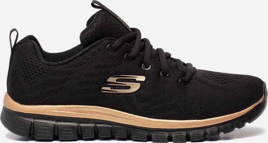 Skechers Sneakers Graceful Get Connected met memory foam vrijetijdsschoen halfschoen veterschoen - Foto 4