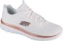 Skechers Sport GRACEFUL GET CONNECTED Sneakers Damesschoenen Wit Goud - Thumbnail 1