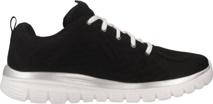 Skechers Sneakers Graceful Get Connected met memory foam vrijetijdsschoen lage schoen veterschoen