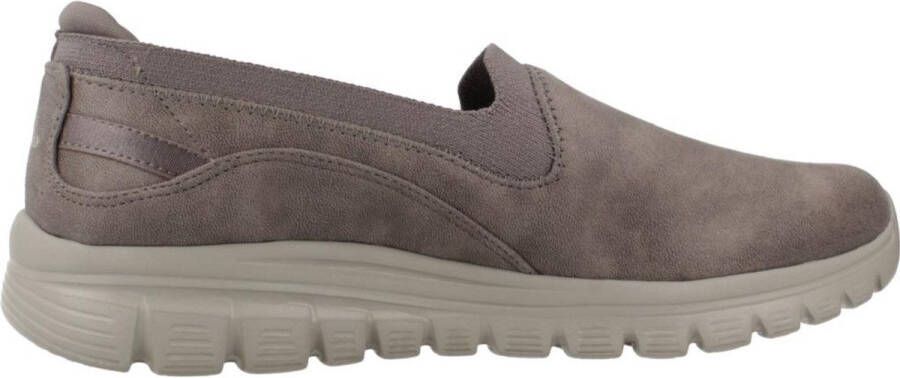 Skechers Slip-on sneakers GRACEFUL Slipper vrijetijdsschoen lage schoen in vegan uitvoering