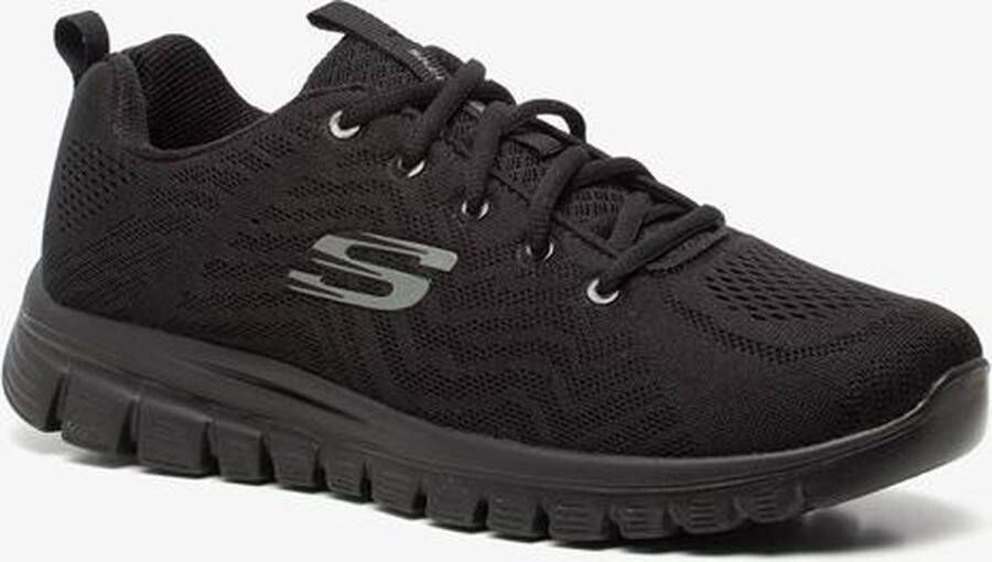 Skechers Sneakers Graceful Get Connected met memory foam vrijetijdsschoen lage schoen veterschoen
