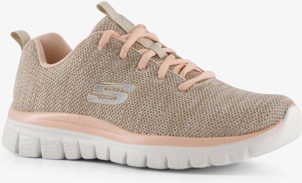 Skechers Sneakers Graceful Twisted Fortune Vrijetijdsschoen lage schoen veterschoen met memory foam