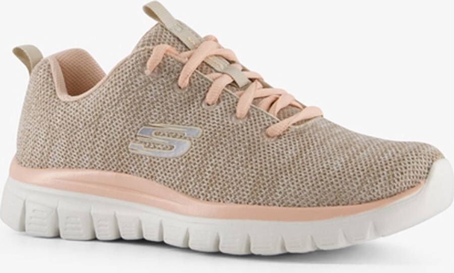 Skechers Sneakers Graceful Twisted Fortune Vrijetijdsschoen lage schoen veterschoen met memory foam
