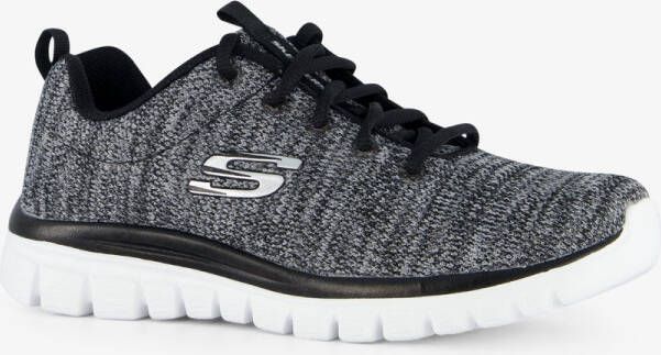 Skechers Sneakers Graceful Twisted Fortune Vrijetijdsschoen lage schoen veterschoen met memory foam