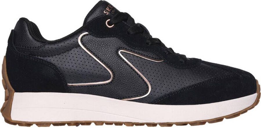 Skechers Gusto Path Winder Dames Sneakers Zwart