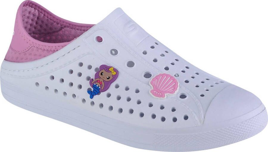 Skechers Guzman Steps 308310L-WHT voor meisje Wit Sneakers Sportschoenen