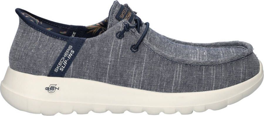 Skechers Hands Free Slip-In Go Walk Max heren mocassin Blauw