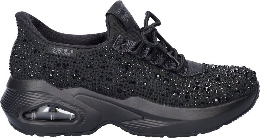 Skechers Hands Free Slip-In M-Uno dames sneaker Zwart