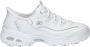Skechers Hands Free Slip-Ins D'Lites dames sneaker Wit - Thumbnail 1