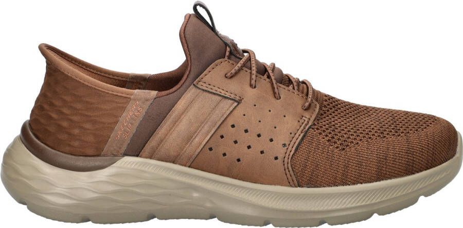 Skechers Hands-Free Slip-Ins Garner heren instapschoen Bruin