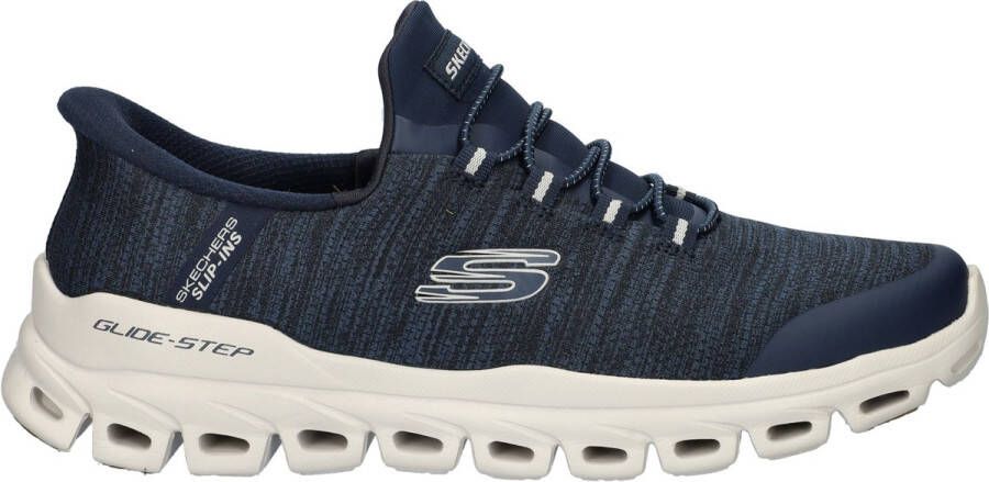 Skechers Hands Free Slip-Ins Glide Step heren sneaker Blauw