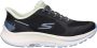 Skechers Hands Free Slip-Ins Go Run Consistent 2.0 dames sneaker Zwart - Thumbnail 1