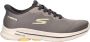 Skechers Hands Free Slip-Ins Go Walk 8 Pate heren sneakers Taupe - Thumbnail 1