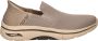 Skechers Hands Free Slip-Ins Go Walk Arch Fit 2.0 heren instapschoen Natural - Thumbnail 1