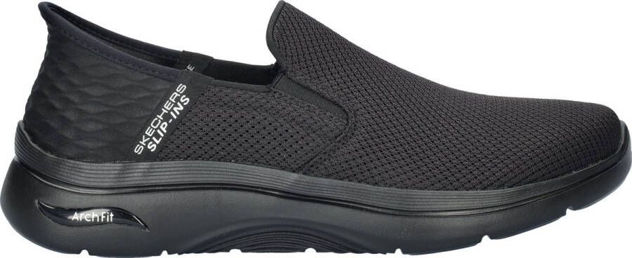 Skechers Hands Free Slip-Ins Go Walk Arch Fit 2.0 heren instapschoen Zwart
