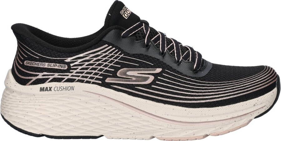 Skechers Hands Free Slip-Ins Max Cushioning Elite 2.0 dames sneaker Zwart multi