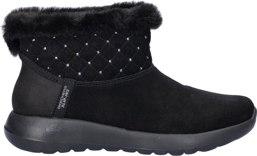 Skechers Hands Free Slip-Ins On-the-Go dames gevoerde boot Zwart