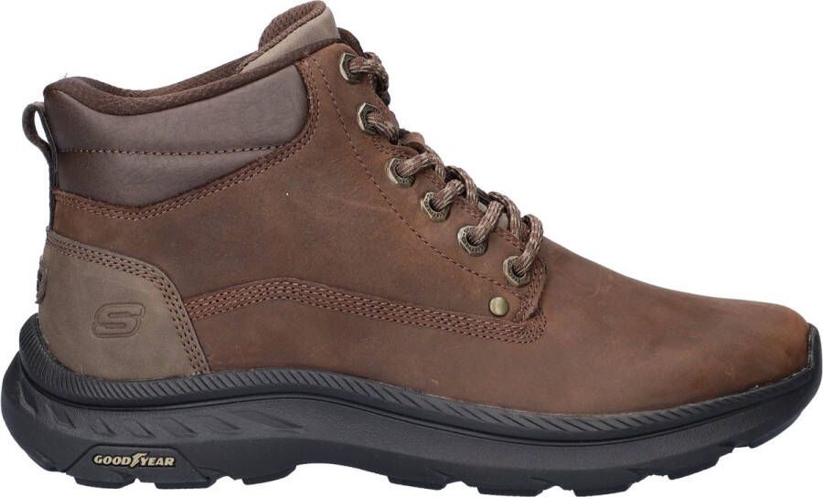 Skechers Hands Free Slip-Ins Pollard heren veterboot Bruin