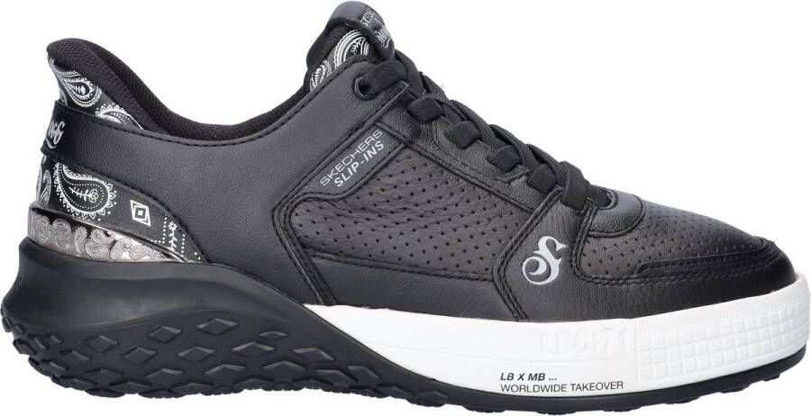 Skechers Slip-on sneakers SIZZLE-SNOOP SIZZLE SLIP-INS PAISLEY snoop dogg sneaker om in te stappen