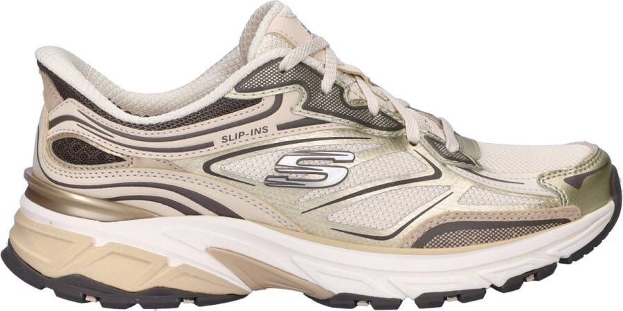 Skechers Hands Free Slip-Ins Stamina Sport dames sneaker Beige multi