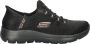 Skechers Slip-on sneakers SUMMITS-CLASSY NIGHT Slippers vrijetijdsschoen met comfortabele hielkussenfunctie - Thumbnail 1