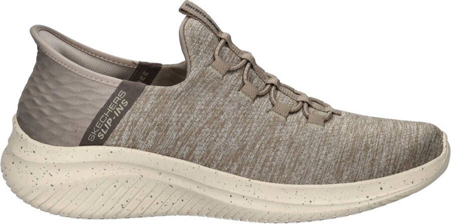 Skechers Hands Free Slip-Ins Ultra Flex 3.0 Right Away heren instapschoen Taupe
