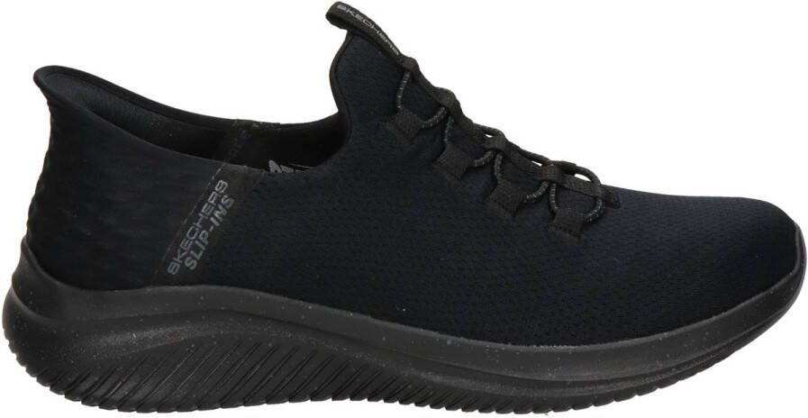 Skechers Ultra Flex 3.0 Right Away Slip-ins 232452-BBK Mannen Zwart Sneakers Sportschoenen