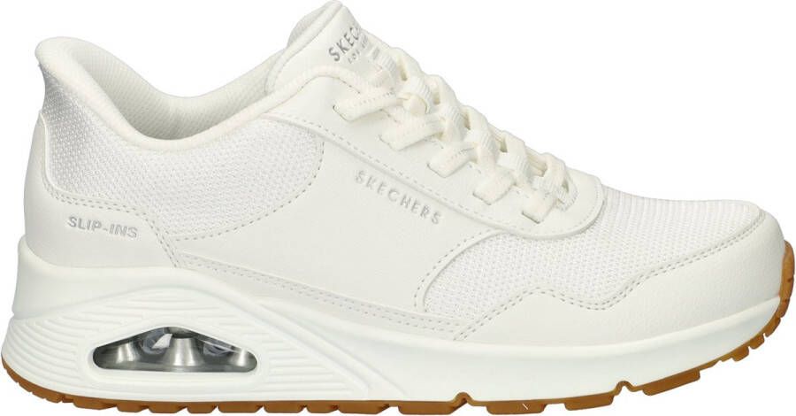 Skechers Slip-on sneakers UNO-SIMPLIFIED SLIP-IN wedge sneaker slipper met geïntegreerde slip-ins technologie