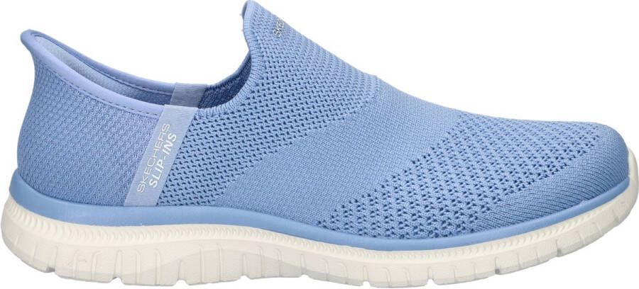 Skechers Hands Free Slip-Ins Virtue Sleek dames instapschoen Blauw wit